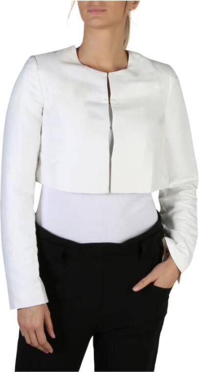 Guess Lichte blazer W83N16 , Wit, Dames