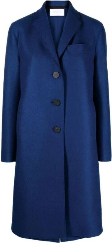 Harris Wharf London Trenchcoats & Mantels Blauw Dames