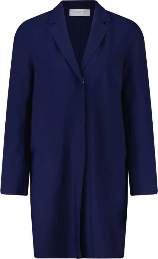 Harris Wharf London Trenchcoats & Mantels Blauw Dames