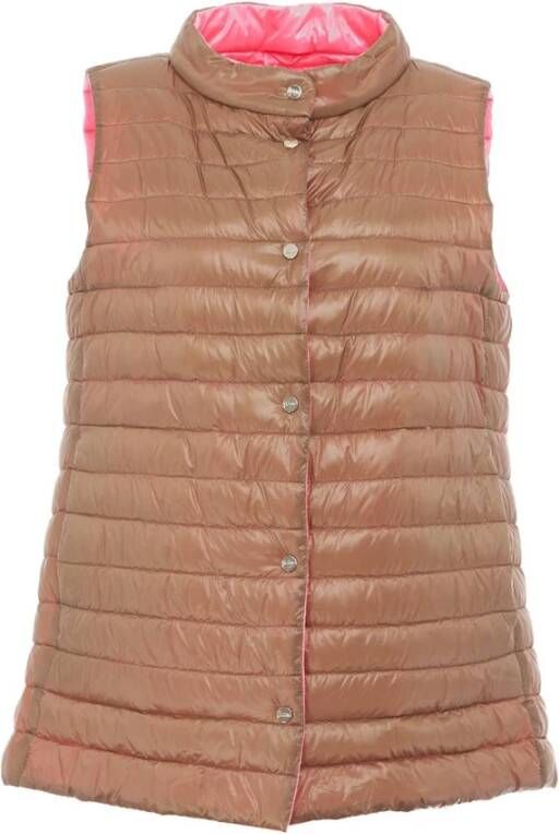 Herno Women& Clothing Jackets Coats Beige , Beige, Dames