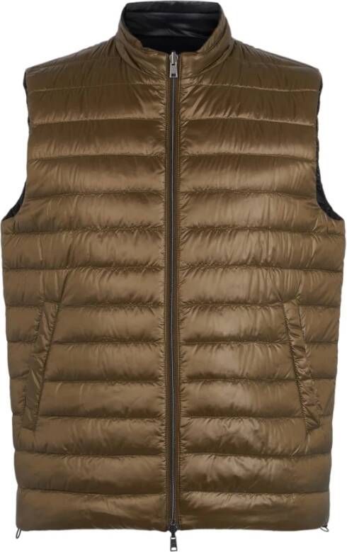 Herno Bodywarmers Bruin Heren