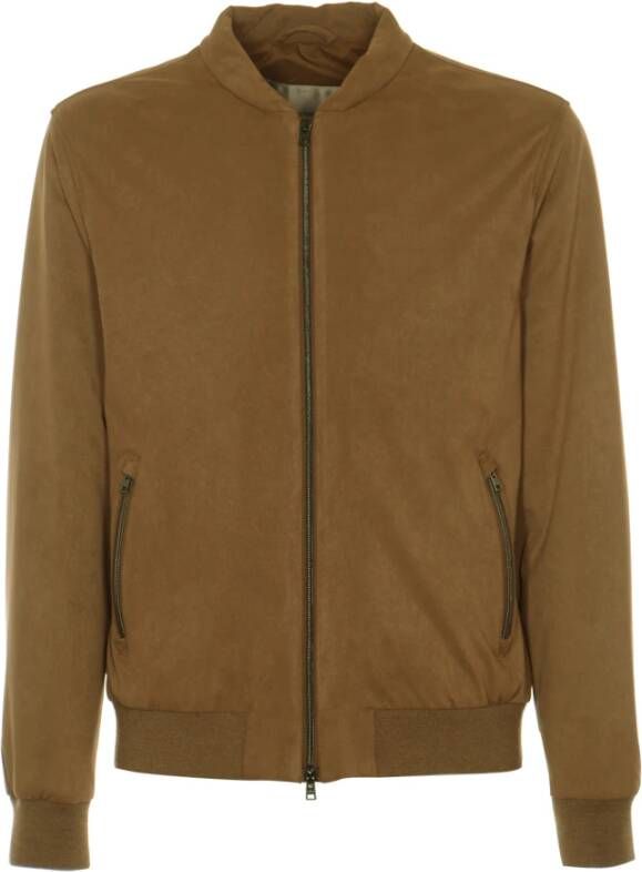 Herno Bomber jackets Bruin Heren