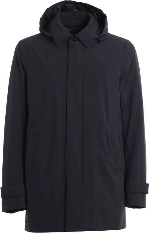 Herno Winterjassen Blauw Heren