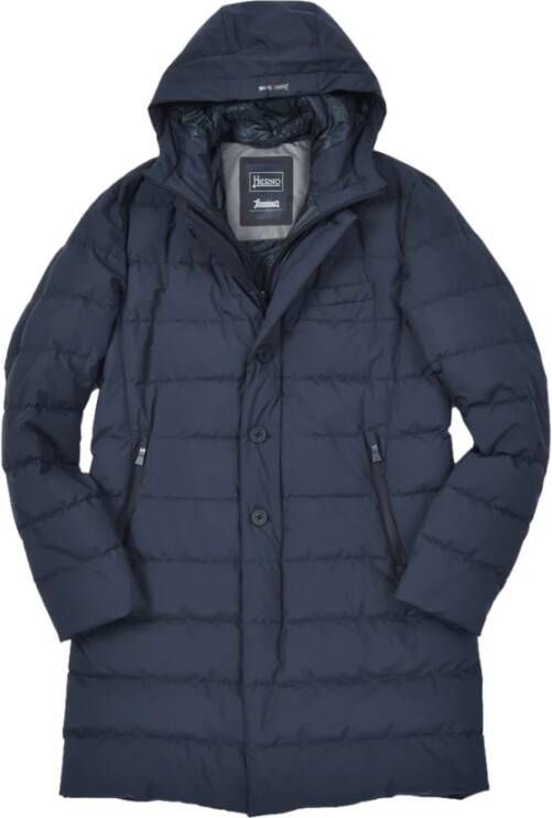 Herno Jassen Blauw Heren