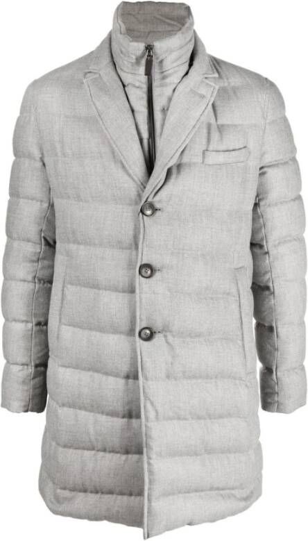 Herno Down Coats , Grijs, Heren