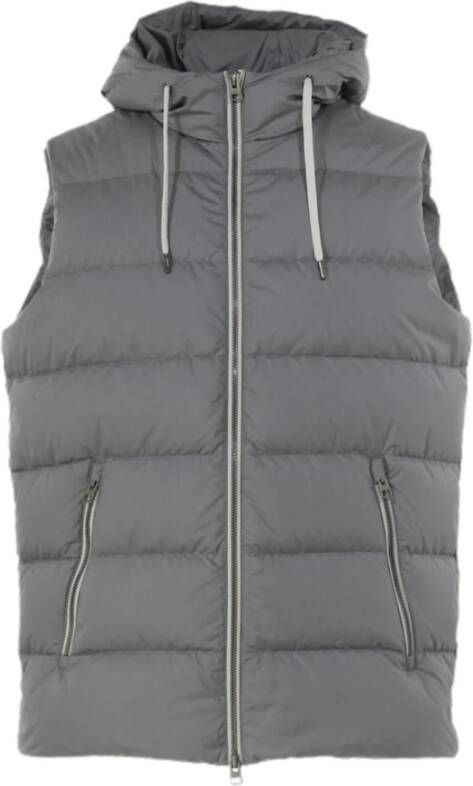 Herno Outdoorjassen Grijs Heren