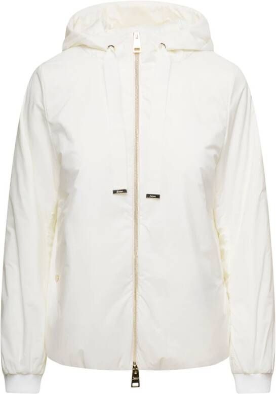 Herno Outdoorjassen Wit Dames