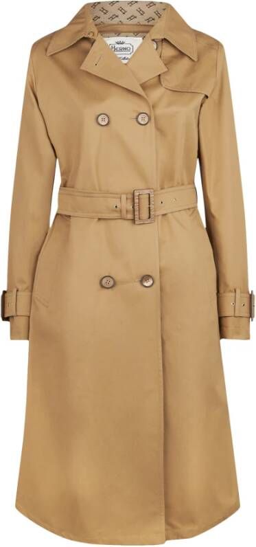 Herno Trenchcoats & Mantels Beige Dames