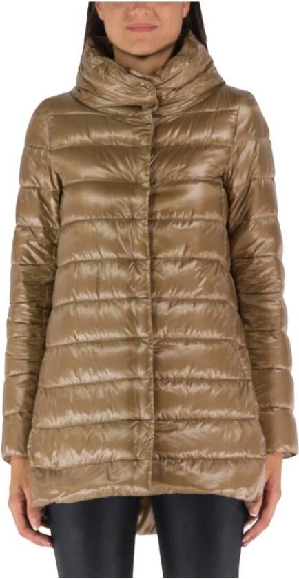 Herno Winterjassen Bruin Dames