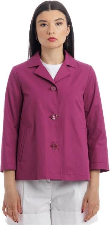 Herno Zomerjassen Paars Dames