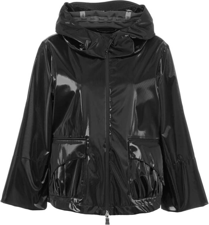 Herno Women's Clothing Jacket Gi00045Dl 12596 , Zwart, Dames