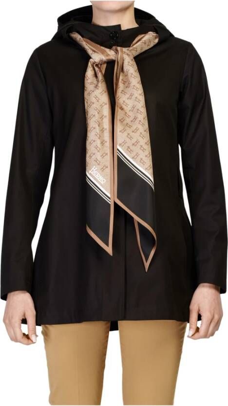 Herno Zomerjassen Zwart Dames