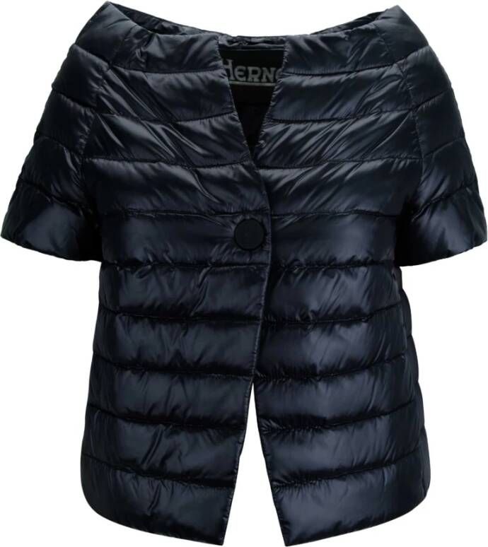 Herno Zomerjassen Zwart Dames