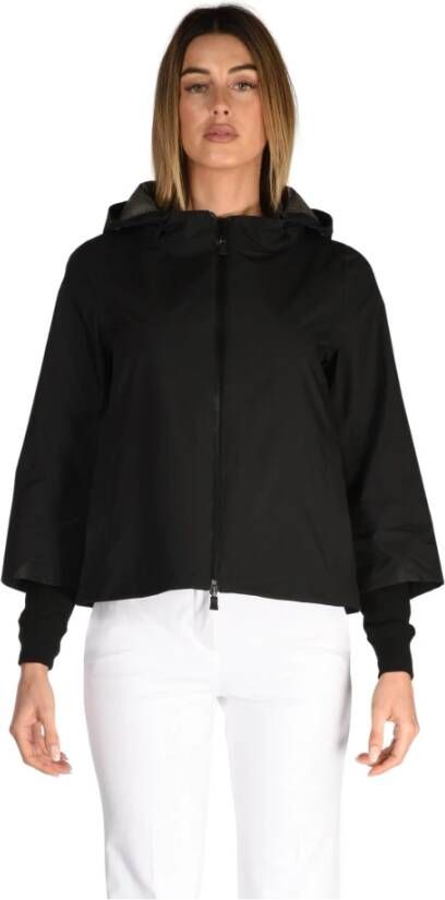 Herno Zomerjassen Zwart Dames