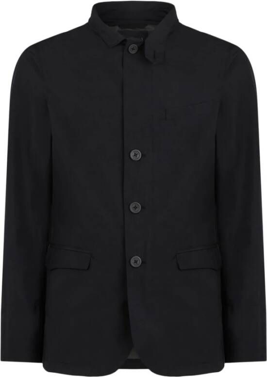 Herno Zomerjassen Zwart Heren