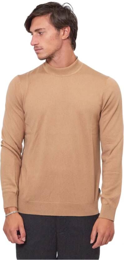 Hugo Boss Dolcevita met typische lijnen van het baas herenmerk Lamino 10244333 01 beige , Beige, Heren