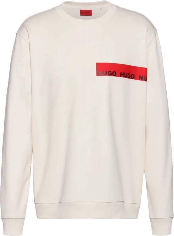 Hugo Boss Truien & Vesten Wit Heren