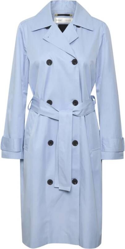 InWear Trenchcoats & Mantels Blauw Dames