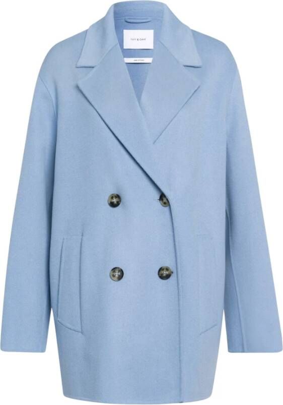 IVY & OAK Trenchcoats & Mantels Blauw Dames