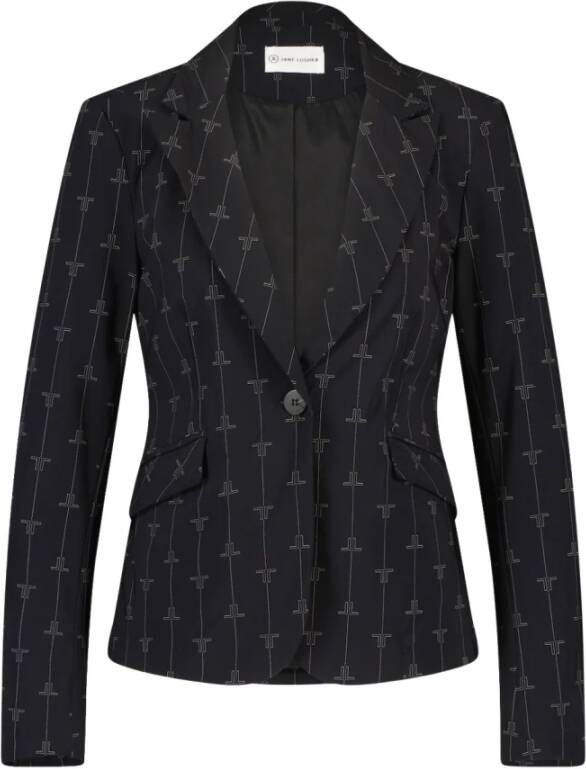 Jane Lushka Business blazers Zwart Dames