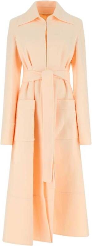 Jil Sander Trenchcoats & Mantels Roze Dames
