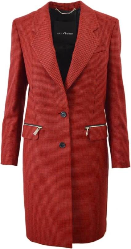 John Richmond Trenchcoats & Mantels Rood Dames