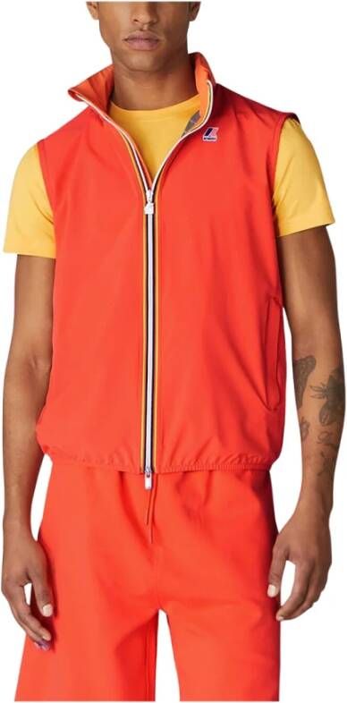 K-way K Way Bodywarmers Oranje Heren
