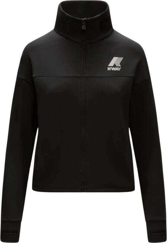K-way K Way Fleece jassen Zwart Dames