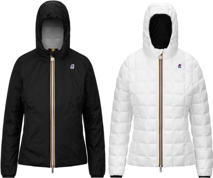 K-way K Way Gewatteerde Jassen Zwart Dames