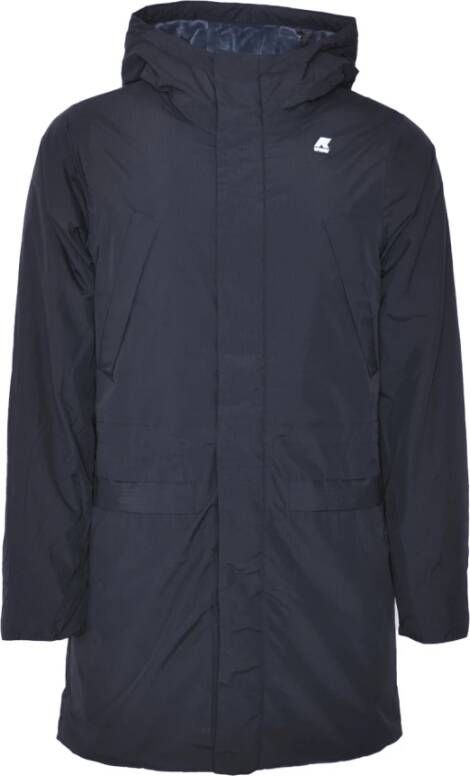 K-way Remi ripstop marmotta jas K Way, Zwart, Dames