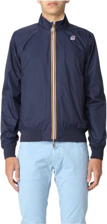 K-way Arsene Plus.2 dubbele jas K Way, Blauw, Heren