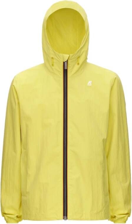 K-way K Way Outdoorjassen Geel Heren