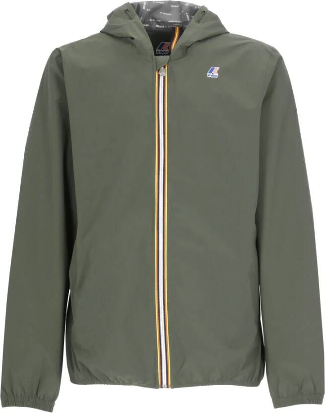 K-way K Way Outdoorjassen Groen Heren
