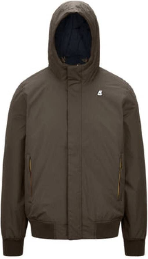 K-way K Way Outdoorjassen Groen Heren
