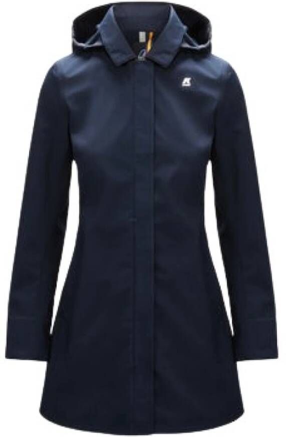 K-way K Way Parka Jassen Blauw Dames