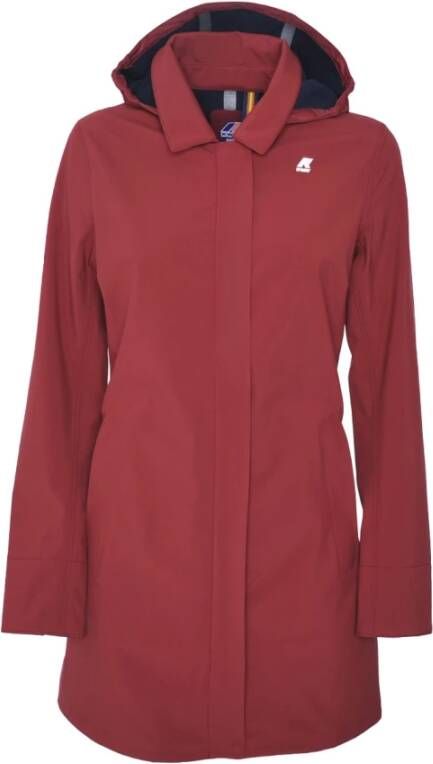 K-way K Way Parka Jassen Rood Dames