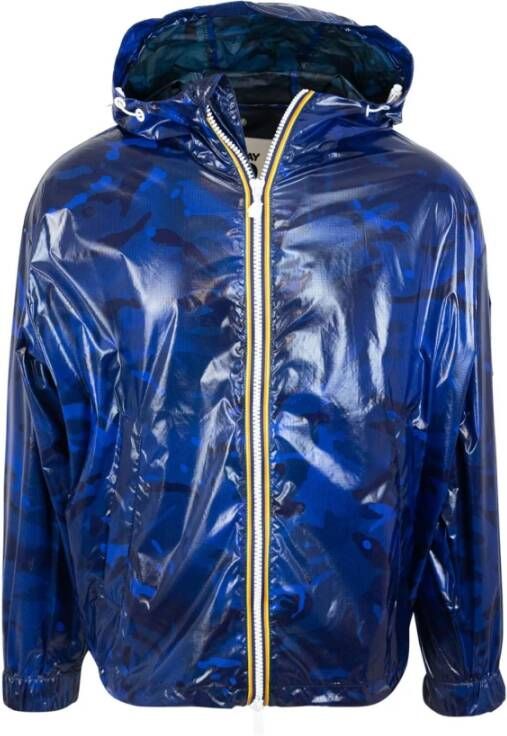 K-way K Way Regenjassen Blauw Heren