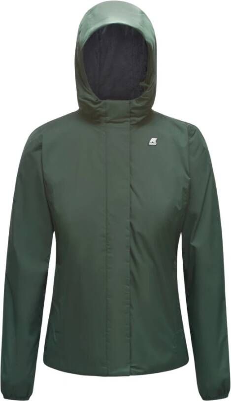 K-way K Way Regenjassen Groen Dames