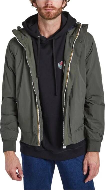 K-way K Way Regenjassen Groen Heren