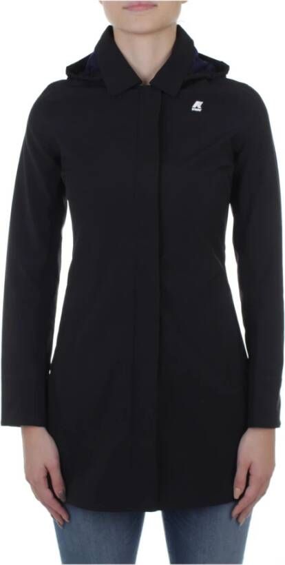 K-way Mathy Bonded Jacket K Way, Zwart, Dames