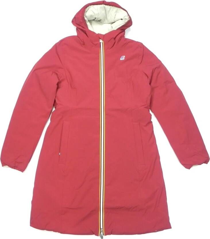 K-way K Way Parka Jassen Rood Dames