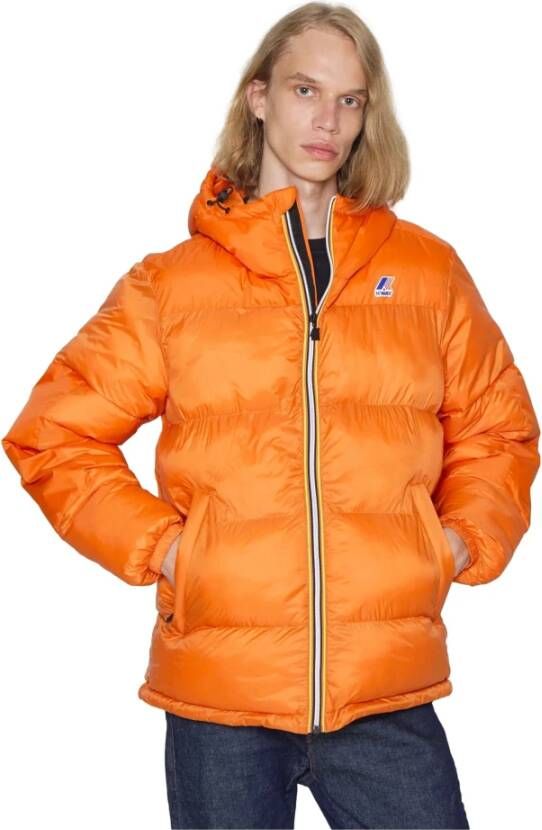 K-way K Way Gewatteerde jassen Oranje Heren