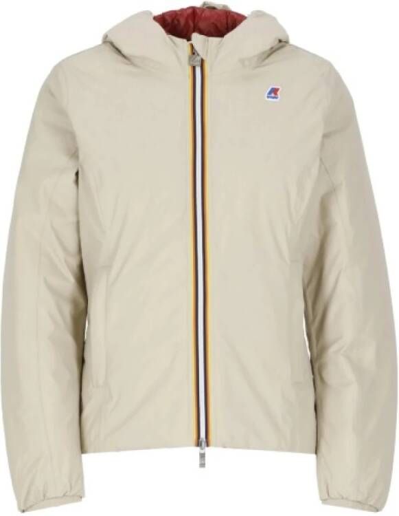 K-way Lily Warm Double Jacket K Way, Wit, Dames