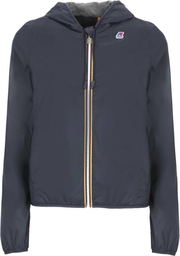 K-way Lily Poly Jersey Dark jacket K Way, Blauw, Dames