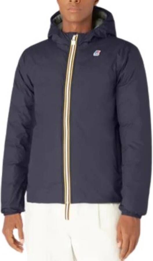 K-way K Way Winterjassen Blauw Heren
