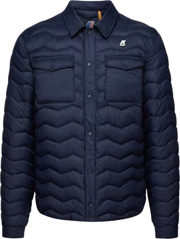 K-way K Way Zomerjassen Blauw Heren