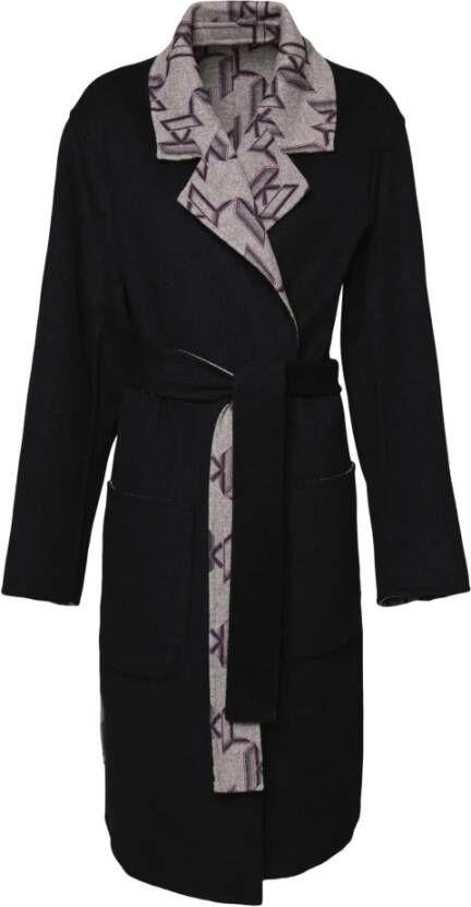 Karl Lagerfeld Trenchcoats & Mantels Zwart Dames