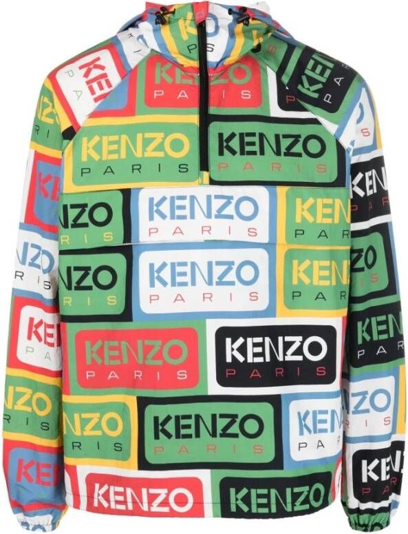 Kenzo Zomerjassen Groen Heren