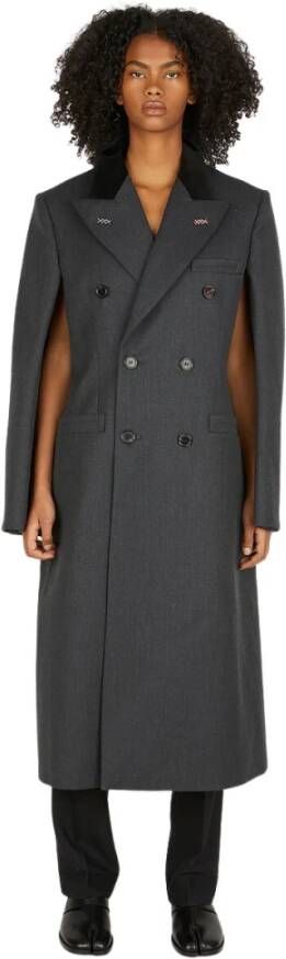 Maison Margiela Trenchcoats & Mantels Grijs Dames