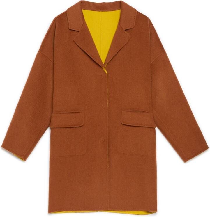 Maliparmi Trenchcoats & Mantels Oranje Dames